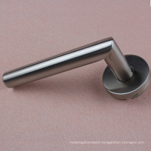 Fire rate commercial Stainless Steel Door Lever Handle on rose